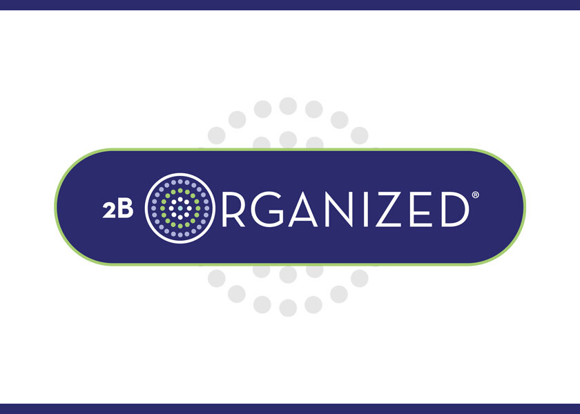 2B Organized Blog Post